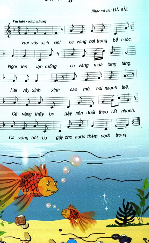 Bài hát: Cá vàng bơi